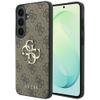 GUESS futerał do SAMSUNG S26 FE (Leather 4G Metal Logo) brązowy