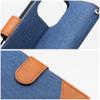 Etui z klapką na Samsung A37 5G Jeans Book niebieskie