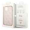 GUESS futerał do IPHONE 14 GUHCP14SG4GFPI (4G Gold Logo) różowy