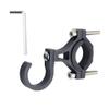 Hak uchwyt na zakupy do roweru / hulajnogi aluminiowy  FS366-004 czarny