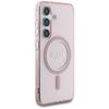 GUESS futerał do SAMSUNG S25 GUHMS25SHFGEREP (Magnetic IML Glitter Circle) różowy