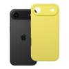 Etui na iPhone 17 AIR Silicone 2mm (camera protection) zółte