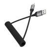 Kabel USB A do Lightning Hoco PD 2,4A 1,5 m X121 czarny