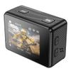 Kamera sportowa Hoco z dwoma wyświetlaczami 1,3" + 2" 4K/30fps DV101 czarna