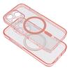 Futerał do Samsung S25 ULTRA Clear Mag Cover (STR) zgodny z MagSafe różowy glitter
