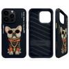 NIMMY futerał GLASSES COOL DOG do IPHONE 15 Pro Max czarny