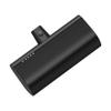 Powerbank Blue Star W0556 2,1A 5000 mAh z wbudowanym złączem USB C czarny