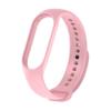 Pasek silikonowy do XIAOMI Mi Band 5 / 6 / 7 różowy (06)