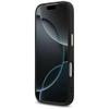 GUESS futerał do IPHONE 17 Pro GUHCP17LHG4SGCK (Fixed Glitter Big 4G Metal Frame) czarny