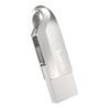 Pendrive 128GB USB 3.0 (USB A + USB C) Hoco UD8 nikiel