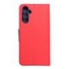Etui z klapką na Samsung A14 4G / A14 5G Fancy Book czerwono-granatowe