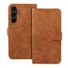 Etui z klapką na Samsung A35 5G Tender Book brązowe