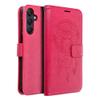 Etui z klapką na Samsung A25 5G Mezzo Book łapacz snów magenta