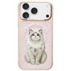NIMMY futerał LUCKY FASHION CAT kompatybilny z MagSafe do IPHONE 18 Pro/17 Pro różowy