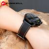 Pasek do Samsung Galaxy Watch Forcell F-Design FS21 dziurki skóra ekologiczna 20 mm brązowy