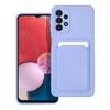 Futerał CARD CASE do SAMSUNG A13 5G / A04S fioletowy