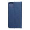 Etui z klapką na iPhone 12 / 12 PRO Luna Book Carbon niebieskie