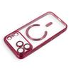 Etui na iPhone 18 Pro / 17 Pro Electro Mag Cover zgodne z MagSafe burgundowy