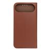 Etui z klapką na iPhone 17 AIR Smart Pro Book skórzane brązowe