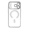 Etui na iPhone 18 Pro / 17 Pro Electro Mag Cover zgodne z MagSafe srebrne