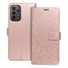 Etui z klapką na Samsung A23 5G Mezzo Book mandala złoto-różowe