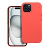 Futerał do iPhone 15 Silicone brzoskwiniowy