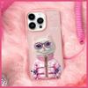 NIMMY futerał COOL&CUTE 2.0 Cat do IPHONE 15 Pro różowy
