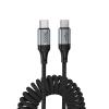 Kabel USB C do C Hoco PD 3A 1,5 m X121 czarny