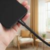 Kabel USB C do USB C Forcell F-Energy QC4.0 PD 3A 60W Cafule Flat 1,2 m CCFN23 czarny
