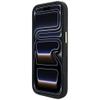 GUESS futerał do IPHONE 18 Pro/17 Pro kompatybilny z MagSafe (Saffiano Peony Ring) czarny