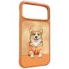 NIMMY futerał GENTLE PETS SERIES DOG kompatybilny z MagSafe do IPHONE 17 Pro pomarańczowy