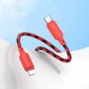 Kabel USB C do Lightning Hoco PD 27W 1 m X116 gradient czerwony