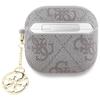 Etui na słuchawki Guess do Apple AirPods 4 ( PU 4G W / Charm) różowe