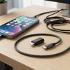 Adapter USB C do Lightning Blue Star czarny