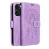 Etui z klapką na iPhone 15 PRO Mezzo Book łapacz snów fioletowe
