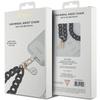 GUESS hand strap GUOUCBMC4MK (Large Chain Acrylic 4G Charms) czarny