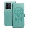 Etui z klapką Mezzo Book na Xiaomi Redmi 13C / Poco C65 łapacz snów zielony
