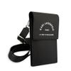 KARL LAGERFELD torebka uniwersalna na telefon KLWBSARSGK (Embossed RSG) czarny
