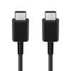 Oryginalny Kabel USB C do USB C Samsung EP-DA705BBEGWW 1 m blister czarny