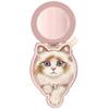 NIMMY zawieszka magnetyczna DENIM FASHION RAGDOLL CAT różowa