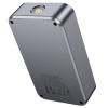 Powerbank 10000 mAh 2,4A 18W z funkcją rozruchu samochodu Hoco QS7 metaliczny szary
