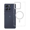 Futerał do Motorola G86 Frame Clear Hybrid Mag Cover zgodny z MagSafe transparentny