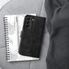 Etui z klapką na Samsung A12 / M12 Tender Book czarne