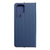 Etui z klapką na Samsung S22 ULTRA Luna Book Carbon niebieskie