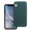Futerał do iPhone XR Matt ciemnozielony