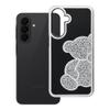 Etui na Samsung A27 5G Teddy Bear srebrne