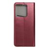 Etui z klapką na Xiaomi Redmi Note 13 5G Smart Magneto burgundowe