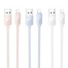 Kabel USB A do Lightning Hoco 2,4A 1 m X114 biały