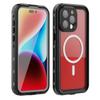 Futerał do iPhone 15 PRO MAX Shellbox DOT wodoodporny zgodny z MagSafe czarny