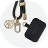 Zawieszka GUESS GUUCNMG4EK (Cord and 4G Charm / złoto czarny)